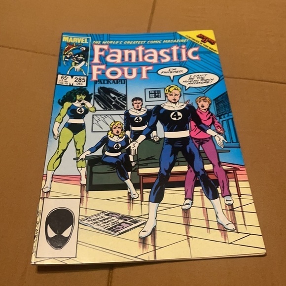 Fantastic Four #285  (Dec 1985, Marvel) Incredibly Beautiful Mavel comics - Picture 3 of 8